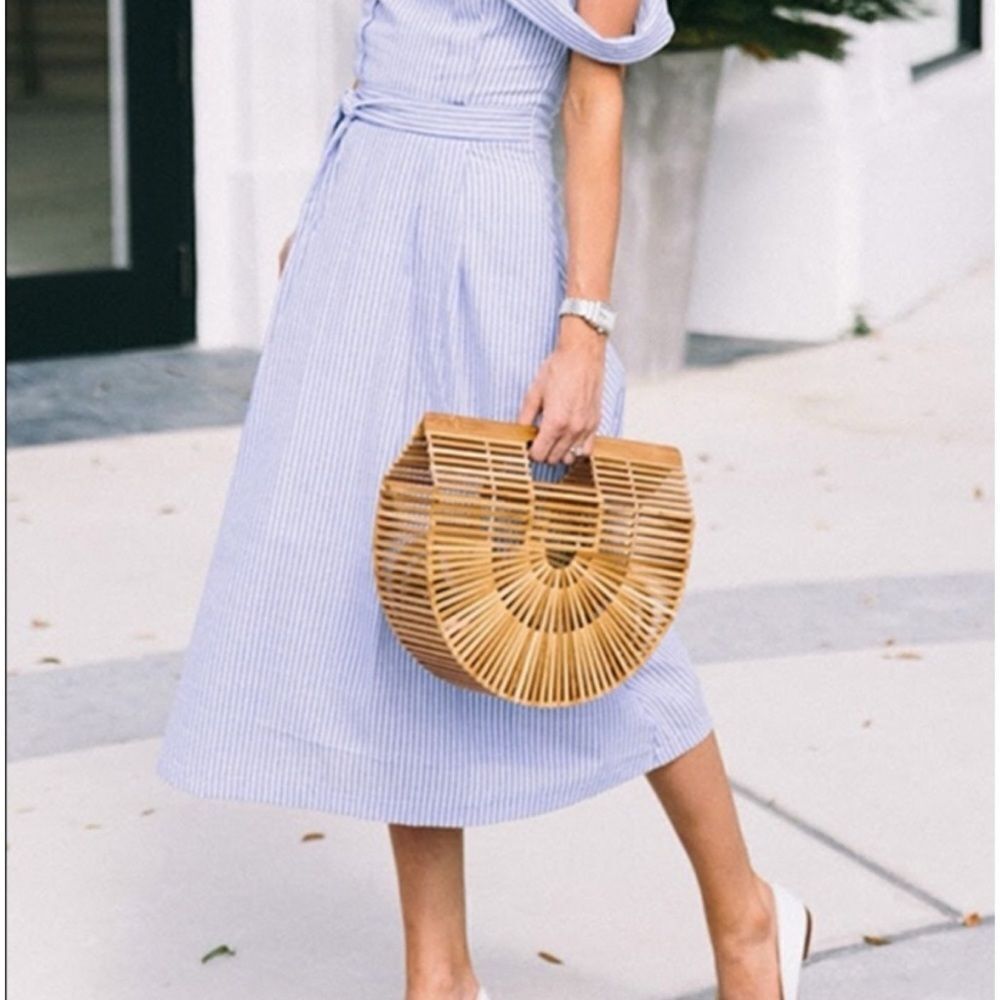 BAMBOO ARC | Small Bamboo Cage Moon Bag
